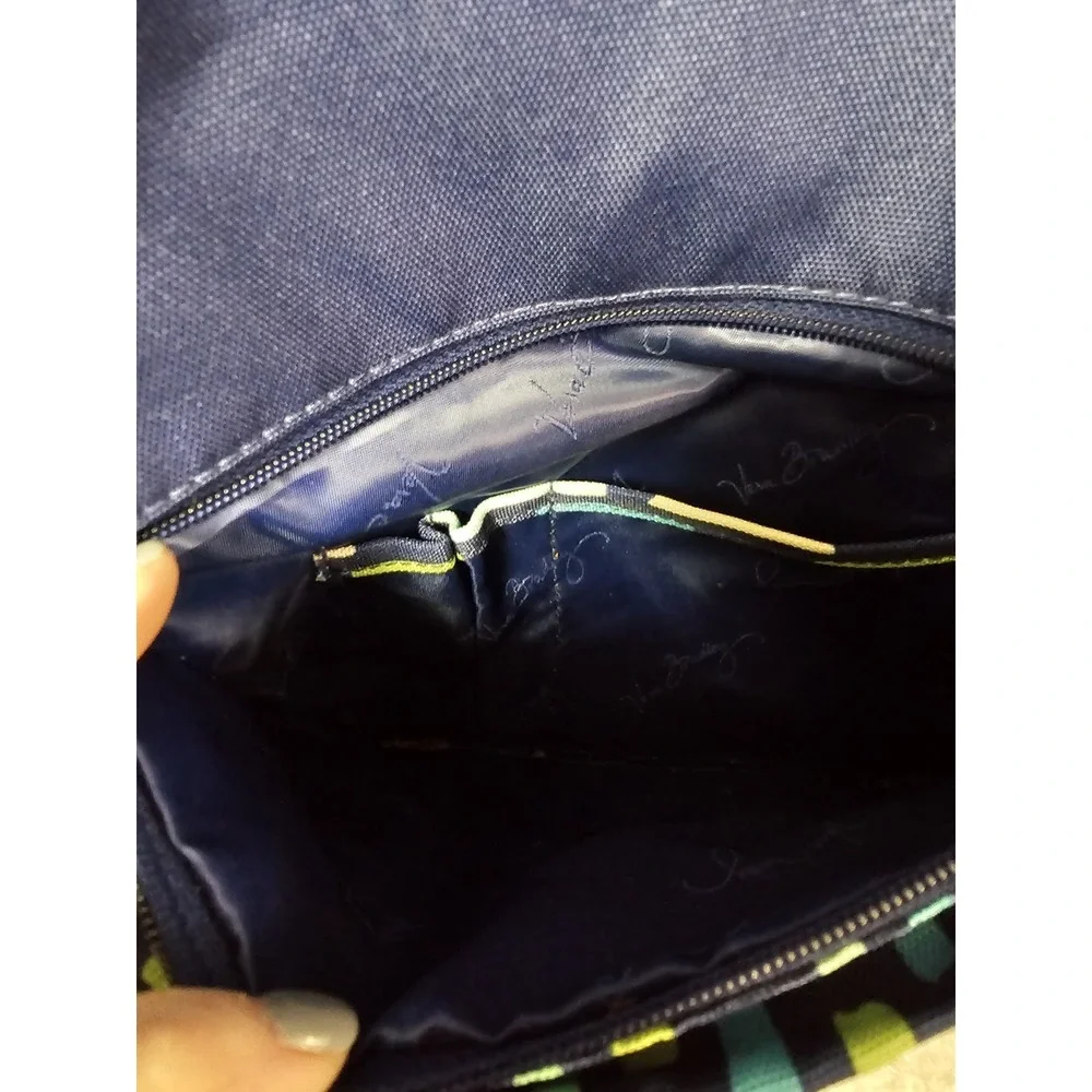Vera Bradley Backpack Large Colorful Blue‎ Green